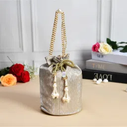 Women Gold Potli-image-44