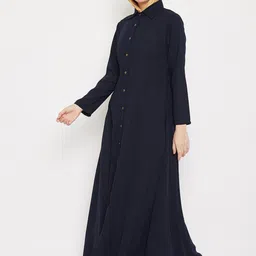 MOMIN LIBAS Button-Down A-Line Abaya image 5