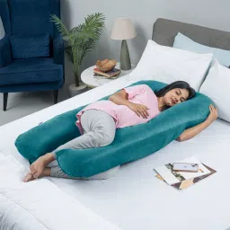 U-Shape Memory Foam Solid Pregnancy Pillow Pack of 1-image-55