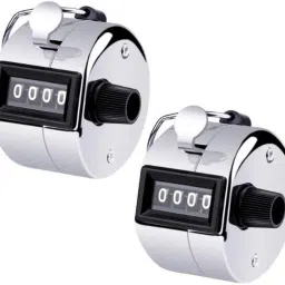 2pc Metal Handheld Tally Counter 4-Digit Analog Tally Counter-image-52