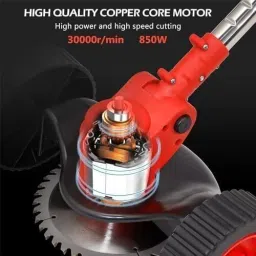 shopogenix Grass Machine Lawn Set 48v Betteries Cordless Machine Edger for Garden, String Cordless Grass Trimmer image 5