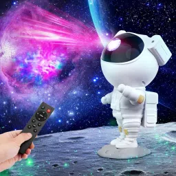 Excacia Astronaut Galaxy Projector lamp with 8 modes, remote control-1 Yr Warranty Table Lamp-33