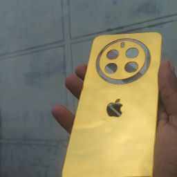 MOKPLZ REALME P1 5G GOLD MIRROR BACK PANNEL Mobile Skin-picture-15