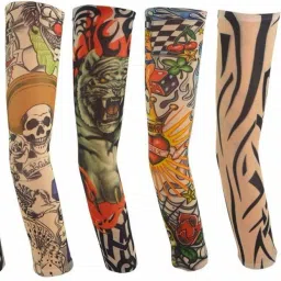 Nylon Arm Sleeve For Men With Tattoo-image-15