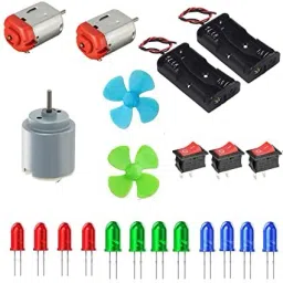 Project School College Experiment/DC Motor/Battery Holder/LED/Switch for DIY Model Building Kit-image-50