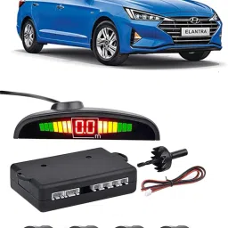 AB175 Black Car Reverse Parking Sensor with LED Display 4 Sensor A175 Parking Sensor-14