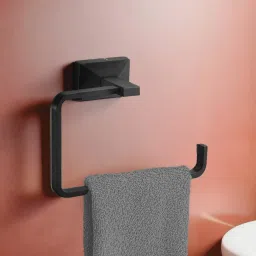 Towel Hanger for Bathroom and Kitchen Accessories Item Holder Black Towel Holder-image-49