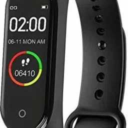 Rhobos Smart Band M4 Fitness Tracker Watch Heart Rate with Activity Tracker W-picture-12