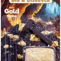 Dig & Discover Fool's Gold Excavation Kit Pyrite Nugget Fun Toys for Kids-25
