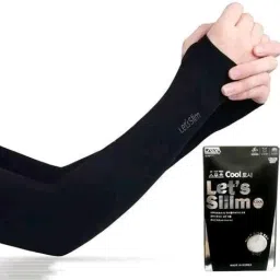 Lets Slim Cooling Arm Sleeves Hand Gloves Running Gloves-22