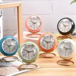 adj Analog Cream Clock image 4