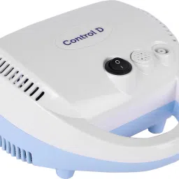 Control D PRO Advance Piston Compressor Nebulizer with Adult & Child Masks Kit Family Nebulizer image 4