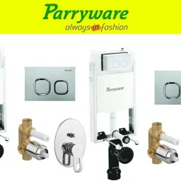 Half Frame Concealed Cistern, with divater body upper Pluto set of 2 pic 219 Dual Flush Tank-picture-11