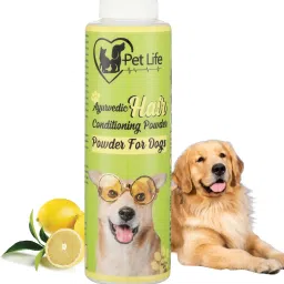 Ayurvedic Hair Conditioning Powder For Dogs Effective To Detangles Hair, Skin Healing/Cleaning, Restores Hair Quality - Safe & Effective Pet Friendly Formula For All Dogs Breeds 100 ml Pet Coat Cleanser-image-36