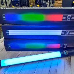 IMMUTABLE RGB LED Light Wand with Remote for Photo & Video Shoot L40 2400 lx Camera LED Light image 2