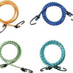 Strength Stretchable Elastic Rope/Bungee Cord with Hook for Hanging Clothes Multicolor-image-15