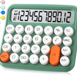 Mechanical Keyboard Standard Calculator with Large LCD Display for Office,School FinancialCalculator-6