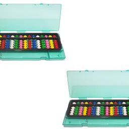 Multicolor 17 Rod Abacus Kit With Box Set Of 2-13