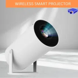 Clairbell Mini HD Projector for Home 4KSupport With Built-in App Netflix/Prime/YouTubeZ267 (4500 lm / 1 Speaker / Wireless / Remote Controller) Portable Projector-picture-12