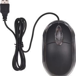 Finest Plug and Play 3D Optical Wired USB Mouse Wired Ambidextrous Optical Mouse-image-3