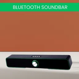 SACRO Bluetooth (PORTABLE HOME TV SOUNDBAR) Dynamic Thunder Sound 2400mAh BatteryZ53 20 W Bluetooth Soundbar-image-67