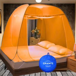 Cotton Adults Washable King size bed Tent mosquito net 6x6 6.5x6.5 7x7 ft Mosquito Net-11