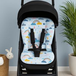 vedhak Baby Stroller Cushion - Breathable Stroller Seat Liners Stroller Pram Pad image 5