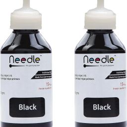 Needle 2x100 gms T664 for Ep L130 L360 L380 L361 L565 L210 L220 L310 L350 L405 Printers Black - Twin Pack Ink Bottle-image-35