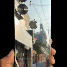 coverbell FOR REALME C55 AND NARZO N55 SILVER APPLE BACK PANEL PROTECTOR Mobile Skin-picture-25