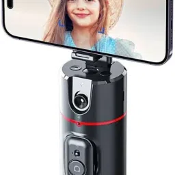 EVAAENTERPRISES P02 Stabilizer 2-Axis Auto Rotation 360 Degree 2 Axis Gimbal for Mobile, Camera-10