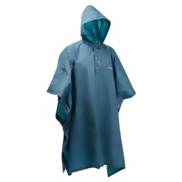 Adult Hiking Rain Poncho 50 Turquoise-image-19