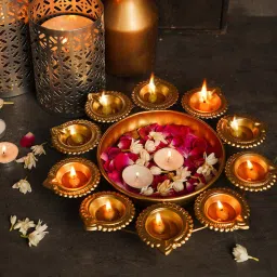 Iron Table Diya-picture-7