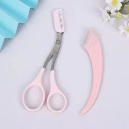 Mini Brow Class Easy-to-use Eyebrow Trimmer with Comb Cutting Scissors-image-75