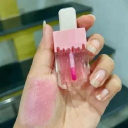 Cute Icecream shape glitter Lipgloss (pack of 2)loss-image-37