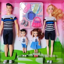 “Family Doll Playset with Accessories”-image-4