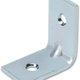 L shape Wall Shelf Angle Bracket for Reinforcing Chairs/Tables - Shelf Bracket Wall Bracket Zinc Plated L Shape Bracket for Solid Shelf Support Joint Right Corner Brace (20 X 20 MM) 20 MM x 20 MM Shelf Bracket-0