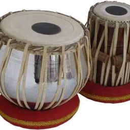 maga mart Tabla Set Chrome Color Bayan Sheesham Dayan with Bag Hammer, Tabla-picture-11