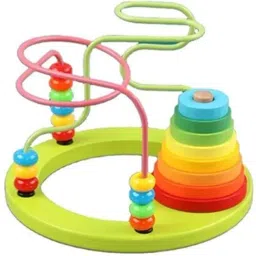 Beads Around the tower for Toddlers Preschoolers, Kindergarteners Ages 3 and up-32