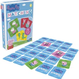 hasbro gaming Peppa Pig Matching Game for Kids Ages 3 and Up, Fun Game for 1+ Players image 3