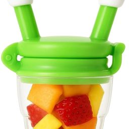 Baby silicone fruit feeder/food feeder/ food nibler/fruit nibler/baby soother Feeder-image-90