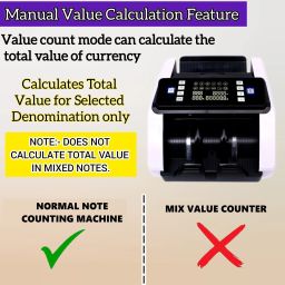 KK MART Latest Heavy Duty Cash Counting Machine with MG,UV,IR Fake Detection-LCD Display Note Counting Machine image 4