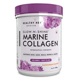HealthyHey Nutrition Marine Collagen Powder,  200 g  Blackcurrant -26