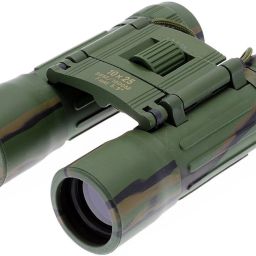 Iktu 10X25 Mini Binoculars Telescope Sports Hunting Camping Survival Kit - Military Green Binoculars-27