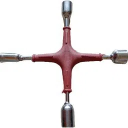 4 WAY CROSS NUT SPANNER 4 WAY CROSS NUT SPANNER Single Sided T Type Wrench-image-40