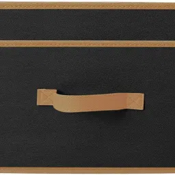 mteaser Multipurpose Rectangular Foldable Cloth Organizer| Durable Handle (Set of 3), Storage Box image 4