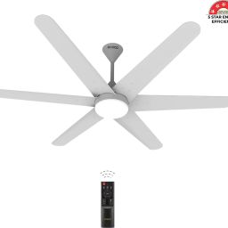 Helico 1200mm BLDC Motor Ceiling Fan Remote Operated & LED Indicators 5 Star 1200 6 Blade Ceiling Fan-image-47