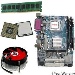 ITSOLUTION Zebronics 945,G31 Combo Motherboard (Blue) Combo Motherboard-33