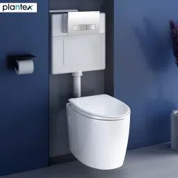 Commode/Ceramic Toilet with Conceal Flush Tank/Wall Hung Toilet with Dual Flush Tank/Tank with all internal accessories/Toilet with Soft Closing Toilet Seat Western Commode-0