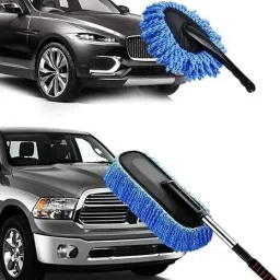 carfrill Car Microfiber Duster with Extendable Handle Wet and Dry Duster Set image 2