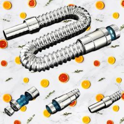 White PVC Pipe – Waste Outlet Hose for Basin – 1Pc Silver Hose Pipe-image-99
